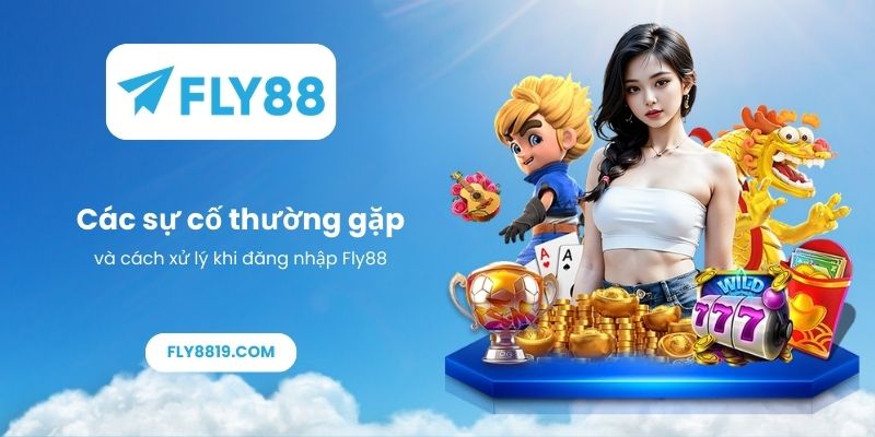 Các sự cố thường gặp và cách xử lý khi đăng nhập Fly88