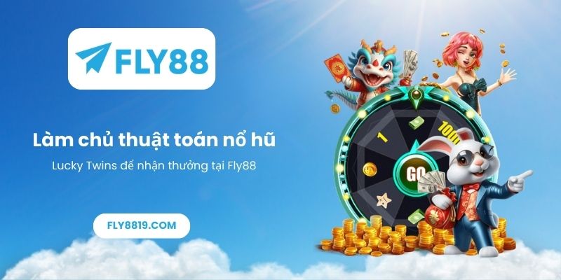 Làm chủ thuật toán nổ hũ Lucky Twins để nhận thưởng tại Fly88