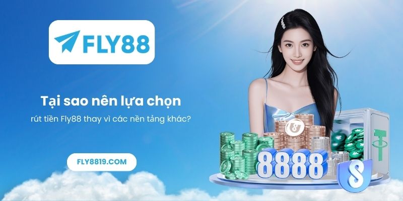 Tại sao nên lựa chọn rút tiền Fly88 thay vì các nền tảng khác